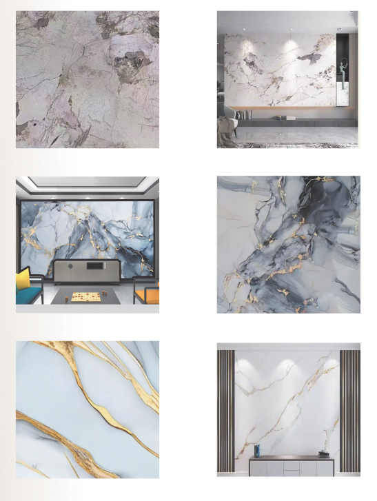 Old Mike Decor PVC Panel - Marble Installation Effect 2