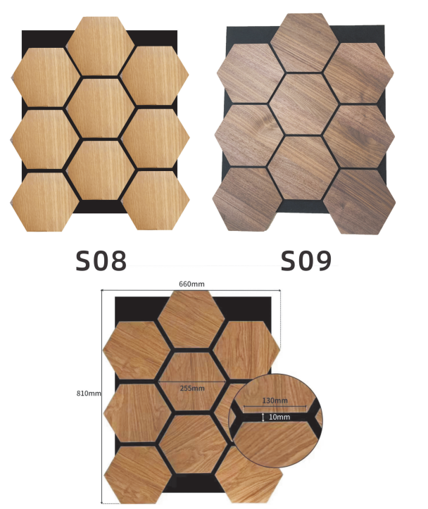Old Mike Decor - Special-Shaped Acoustic Panel S08 S09