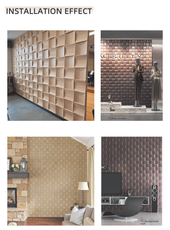 Old Mike Decor - Special-Shaped Acoustic Panel Installation Effect